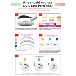 Lash Lift Silicon Rolls C Curve (5-pack)