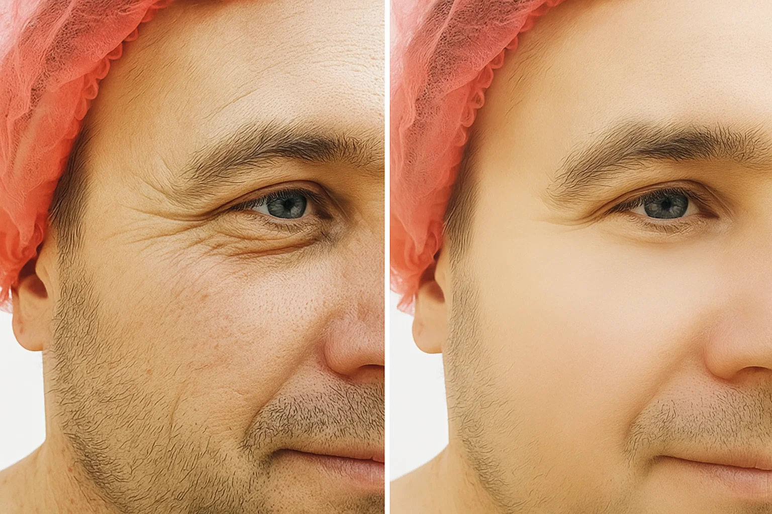 Before/after  MESO EYE LIFT+ (A)