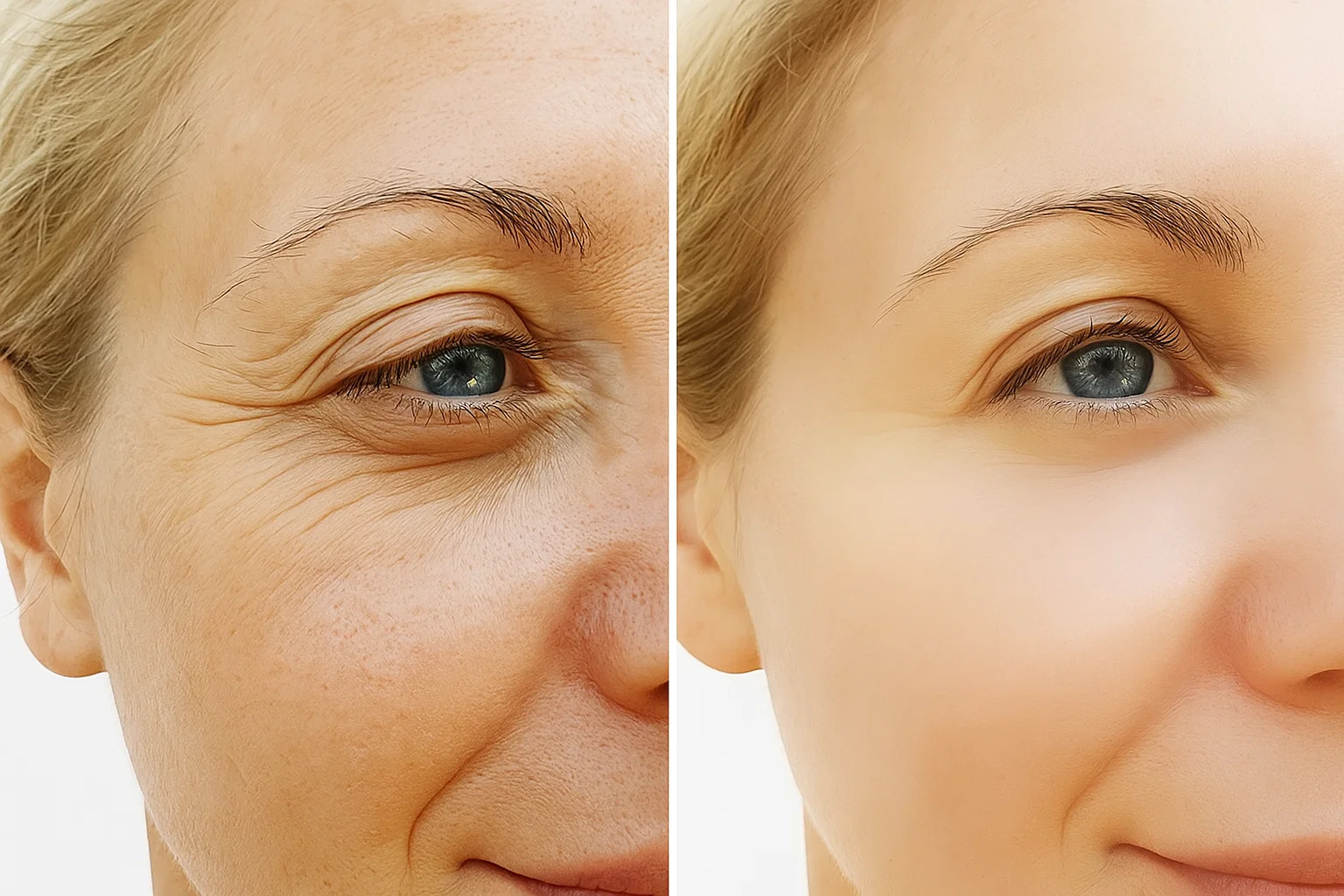 Before/after  MESO EYE LIFT+ (B)
