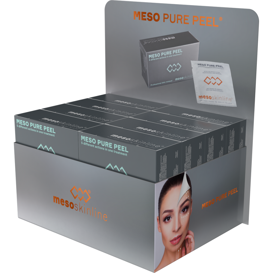 MESO PURE PEEL (16 kasser i luksus salgsdisplay)
