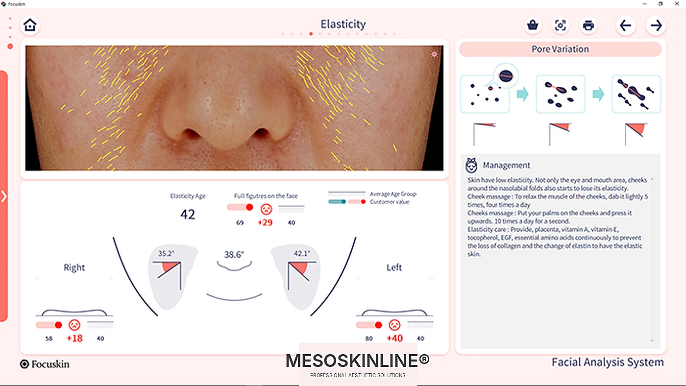Focuskin bildbasierte Elastizit�tsanalyse