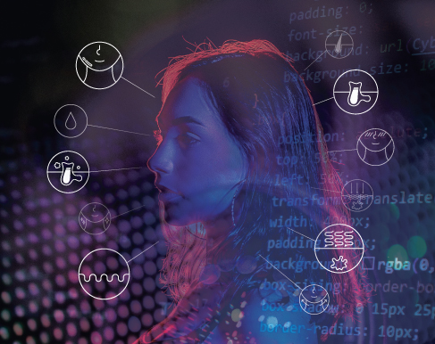 Illustration de l’analyse cutanée par IA de Focuskin
