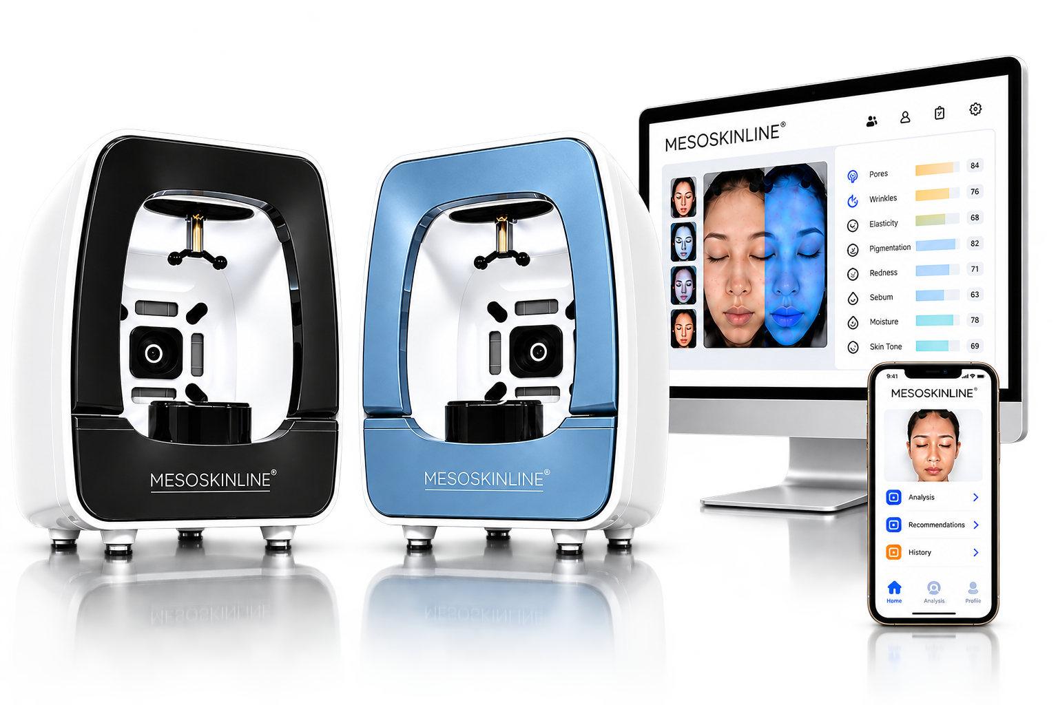 Focuskin Analyseur de peau Pro