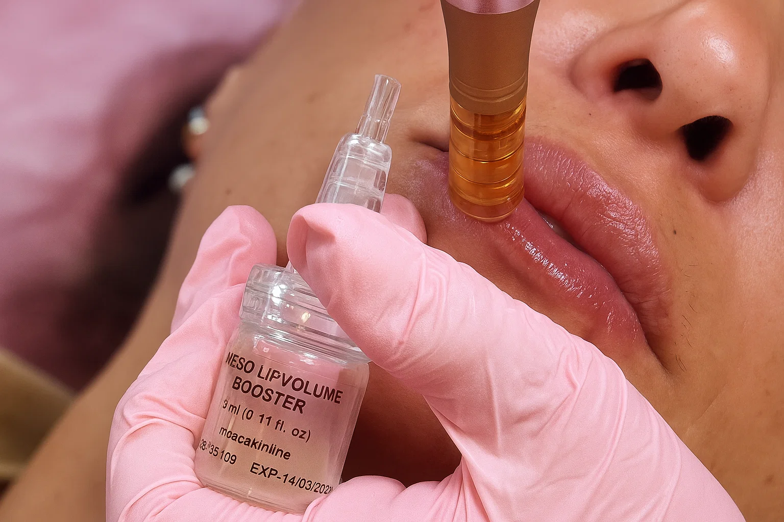 LipVolume treatment  product closeup