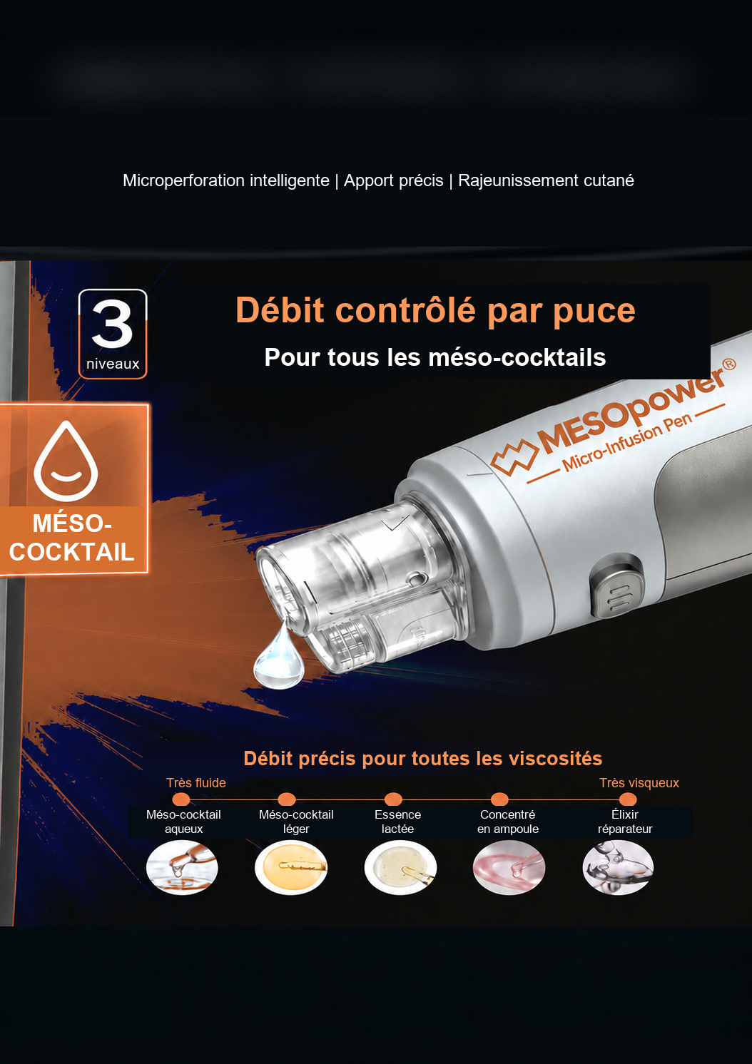 Gros plan du module MS7000 avec m&eacute;so-cocktail