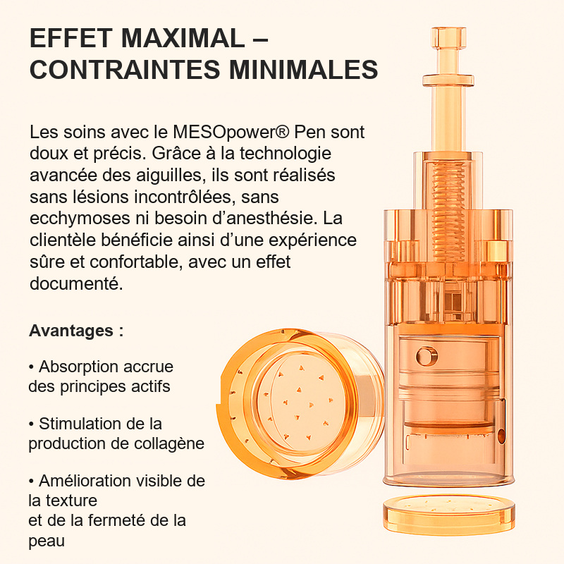 Effet maximal avec MESOpower Pen