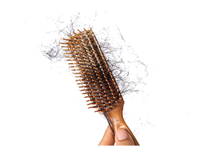 Produtos profissionais para a queda de cabelo