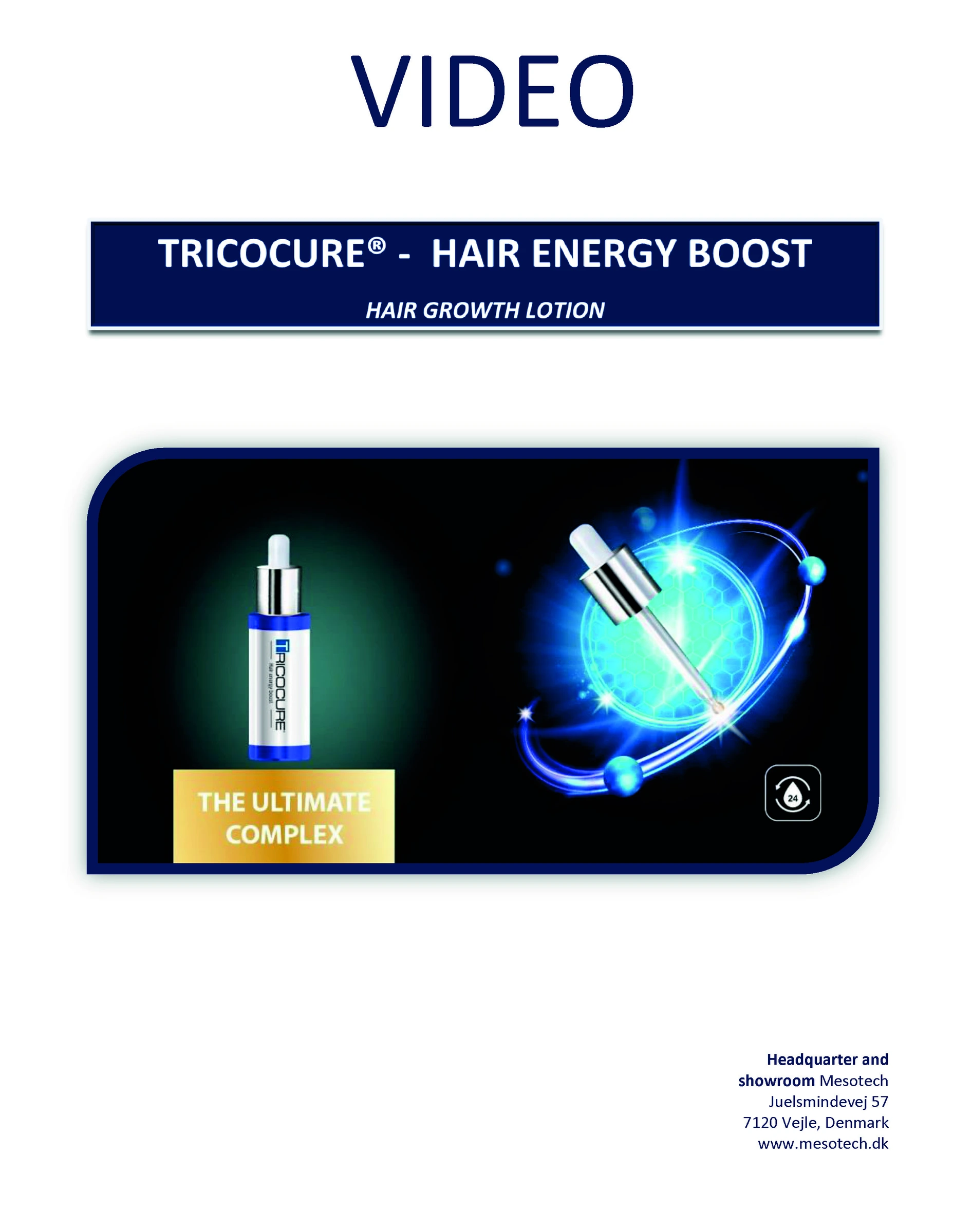 Tricocure lotion &ndash; video