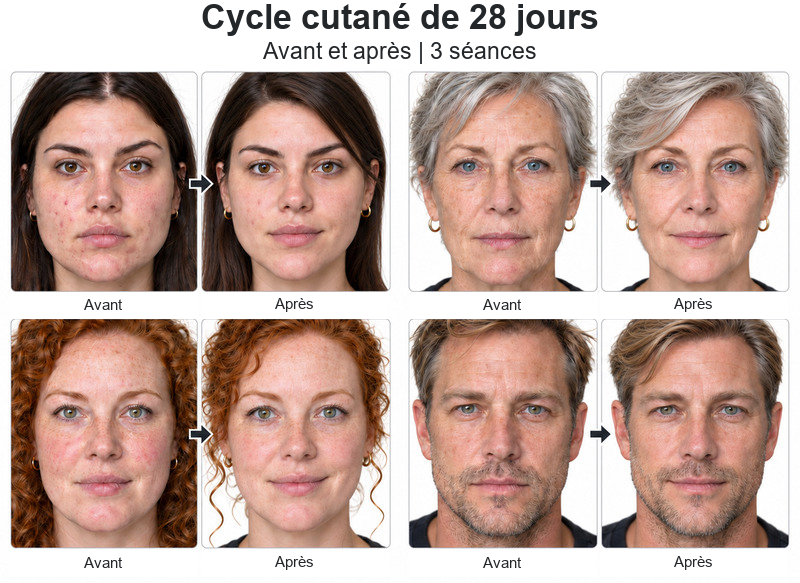 Structure de la peau et am&eacute;lioration cutan&eacute;e professionnelle