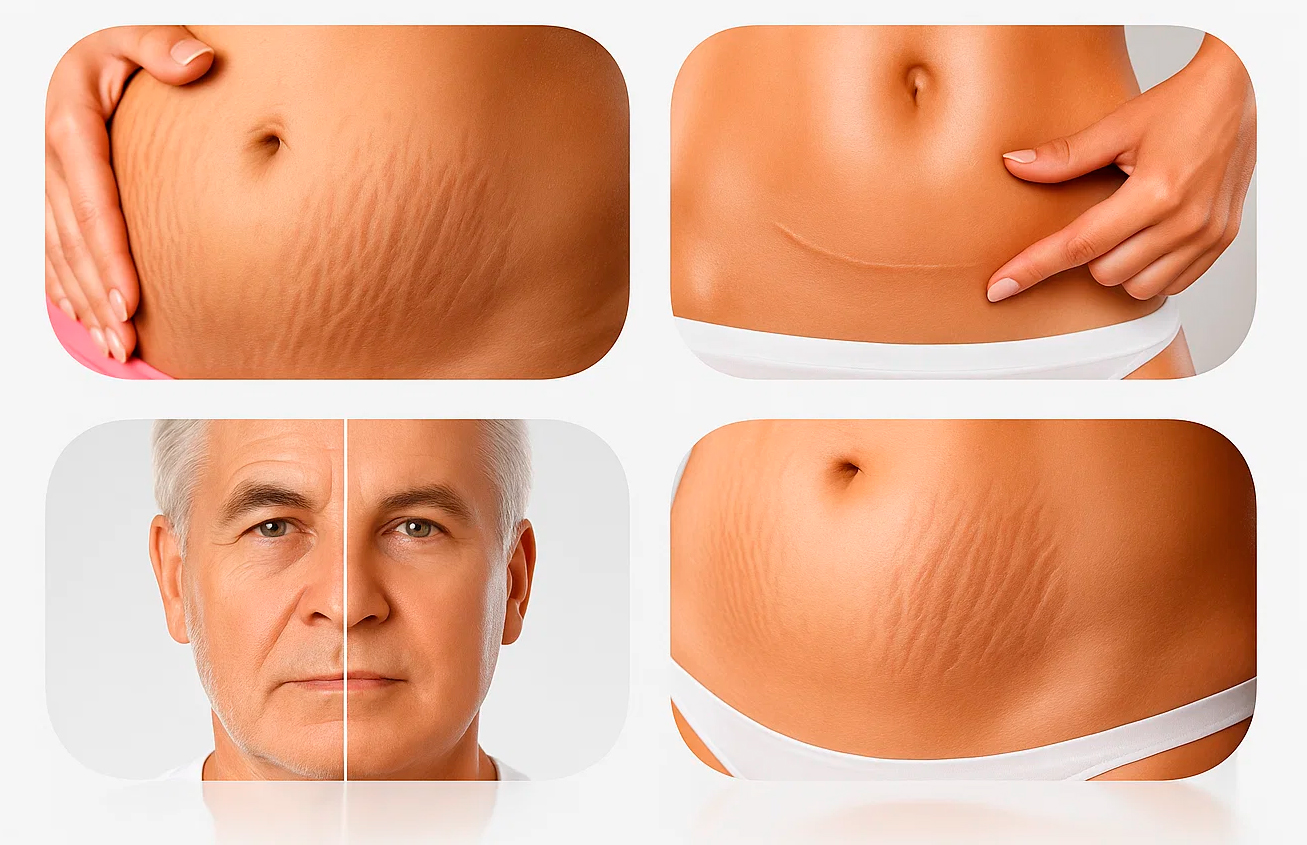 Meso-Cocktails for Stretch Marks, Scars, and Deep Wrinkles