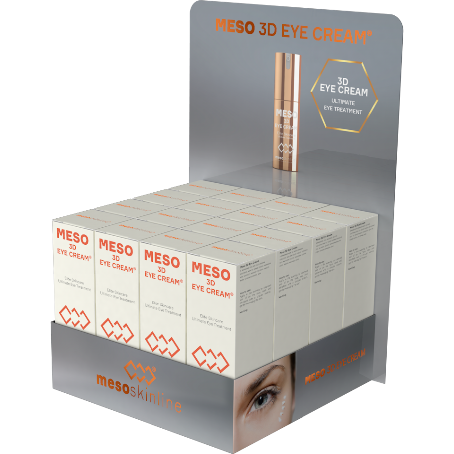 MESO 3D EYE CREAM (16 Flaschen inkl. Luxusdisplay)
