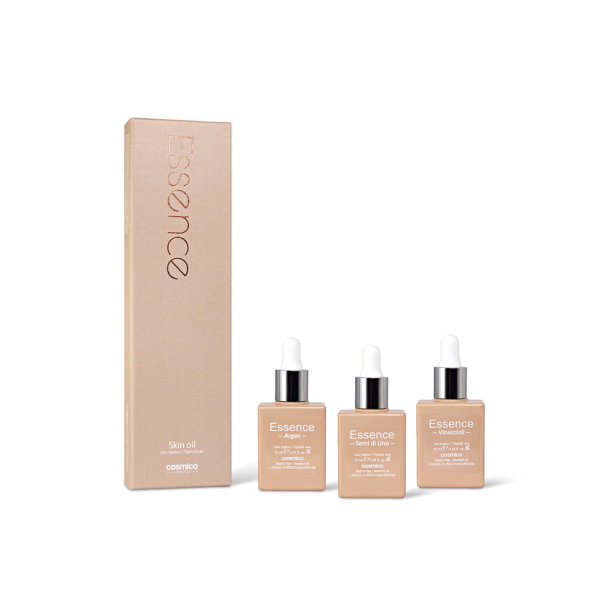 Essence Star (Set mit Argan-, Leinsamen- und Traubenkernl fr Gesicht, Krper und Haare)