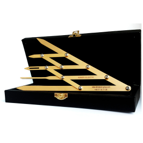 Augenbrauen-Messschieber mit goldenem Schnitt (perfekte Messung beim Zeichnen)