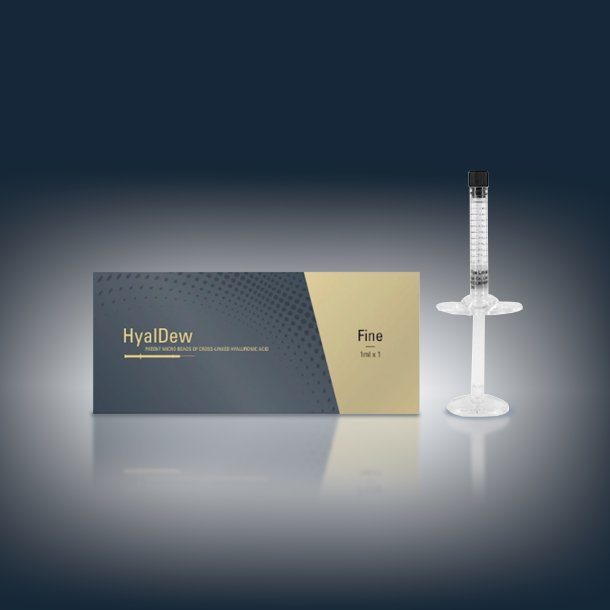 Derma Filler - HyalDew FINE (1 x 1 mL forfyldt sprjte med2 sterile nle)