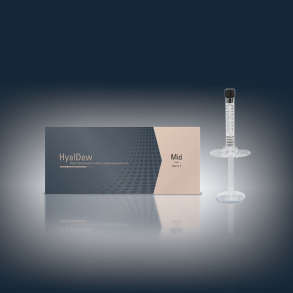 Derma Filler - HyalDew MID (1 x 1 mL forfyldt sprjte med2 sterile nle)