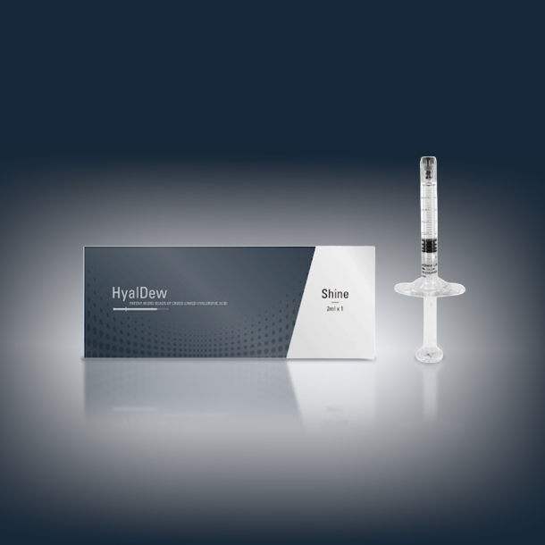 Derma Filler  HyalDew SHINE (1 x 2 mL pre-filled syringe with 2 sterile needles)