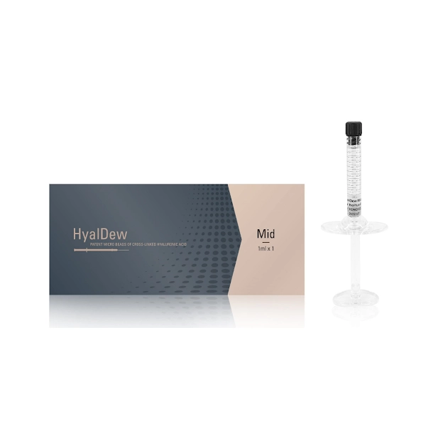 Derma Filler - HyalDew ALL (1 x 1 mL pre-filled syringe with 2 sterile needles)