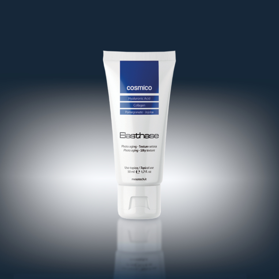 Elasthase Creme (Anti-aging emulgel til udglatning, toning og opstramning af huden) (50 ml)