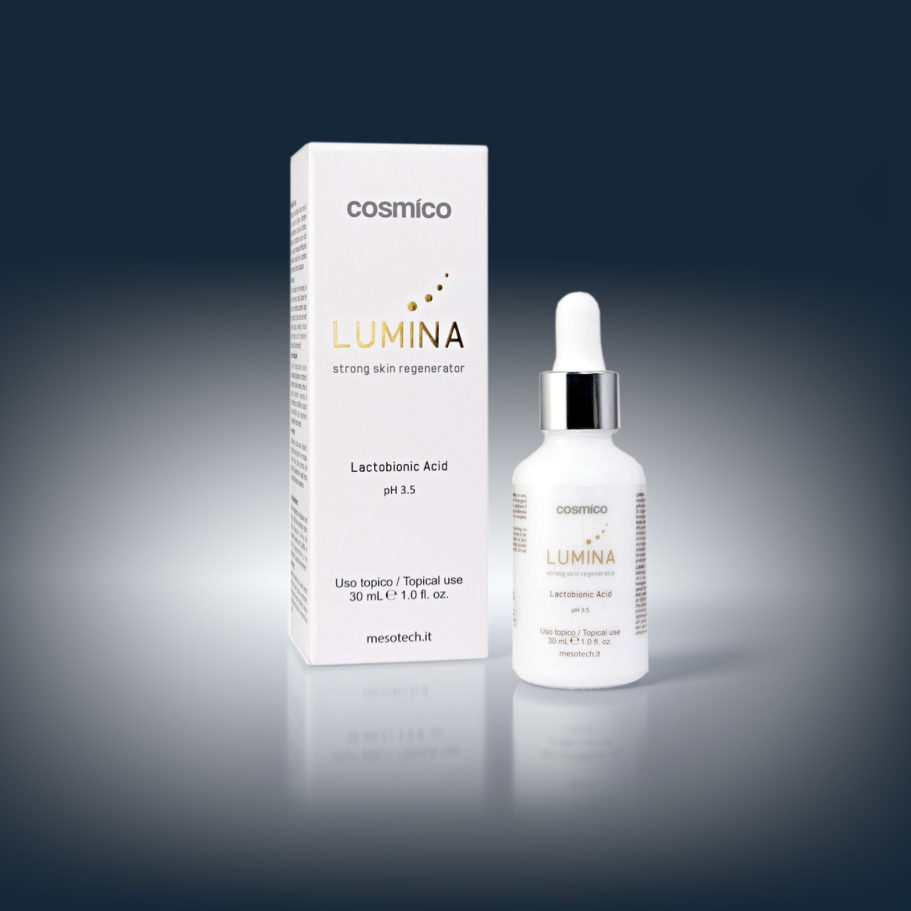 Lumina (Fugtgivende fluid gel, der genopretter hudens fornyelse for en glattere, mere strlende hud)