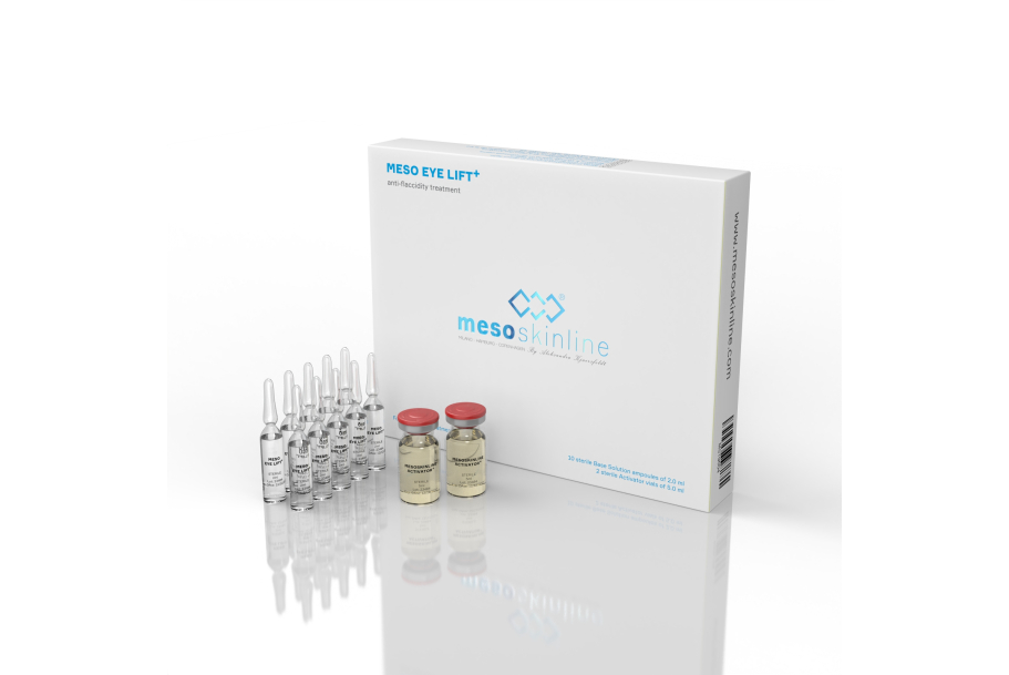 MESO EYE LIFT+ (10 x 2 ml ampoules MESO EYE LIFT+  Base Solution) (2 x 5 ml vials of MESO Activator)