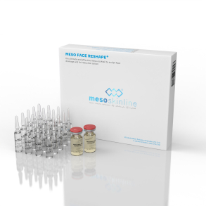 MESO FACE RESHAPE+ (20 x 2 ml ampoules  Base Solution) (2 x 5 ml vials of MESO Activator)