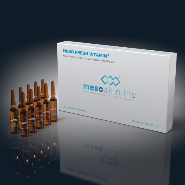 MESO FRESH VITAMIN+ (10 ampoules of 2.0 ml)