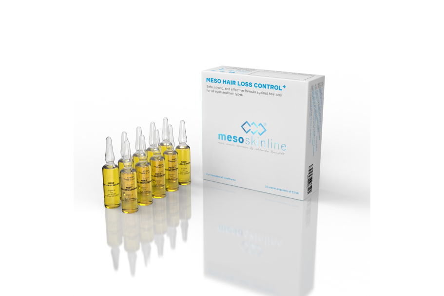 MESO HAIR LOSS CONTROL+ (10 ampoules of 5.0 ml)