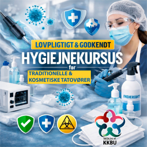 Lovpligtigt og godkendt  Hygiejnekursus (for alle kosmetiske og traditionelle tatov�rer)