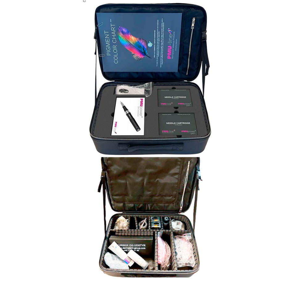 Ldertaske til diverse forml (kan inddeles og organiseres i flere rum)