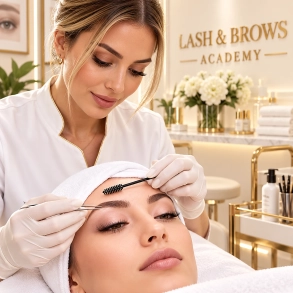 Lash Lift & Brow Lift Stylist Kurs (Kombinierte Online-Lehre und Praktikum)