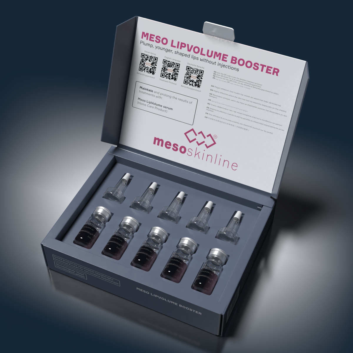 MESO LIPVOLUME BOOST COCKTAIL (5 x 3ml) - All Meso Cocktails (Non