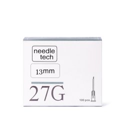 NEEDLETECH 27G - 100 (13mm) Sterile hypodermic needle