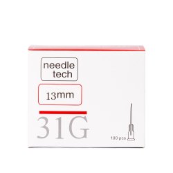 Aesthetic Needle 32G x 13mm 32G x 1/2 100/Box # 32G59875 - Merit