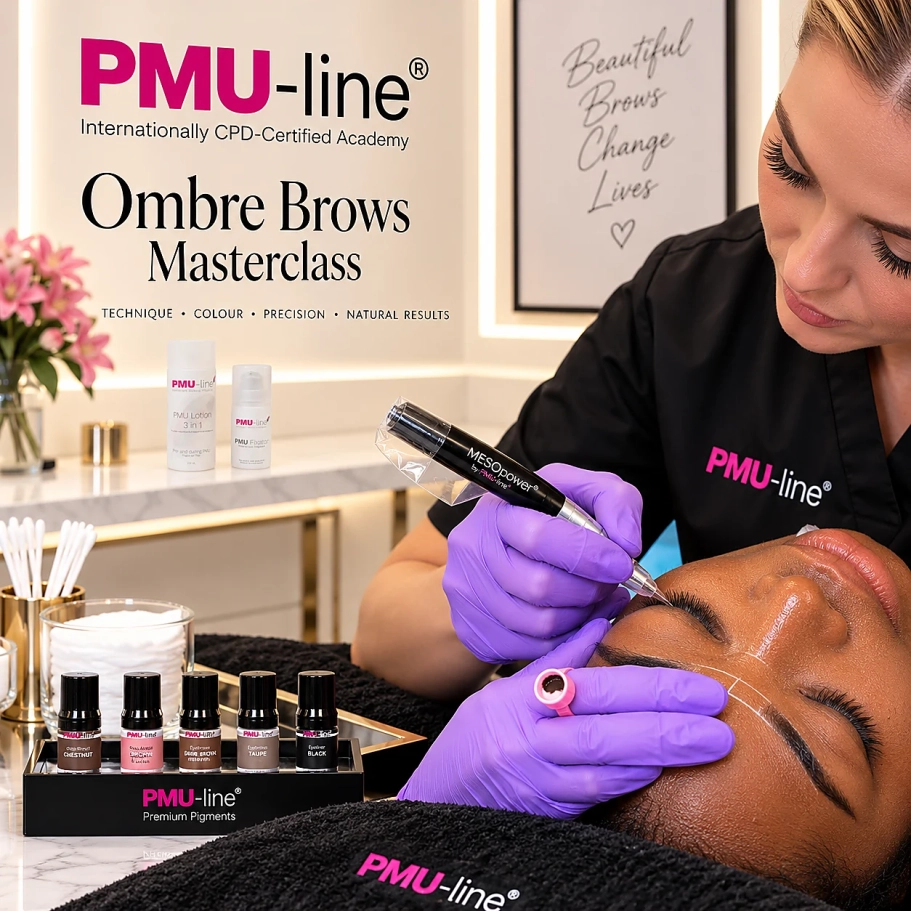 Masterclass Ombre Brows (Kombinierte Online-Lehre und Praktikum)