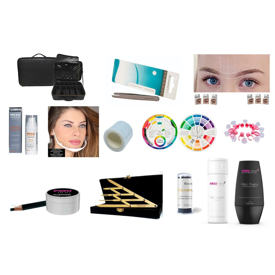 Tilbehr til Permanent Makeup (Startkit)