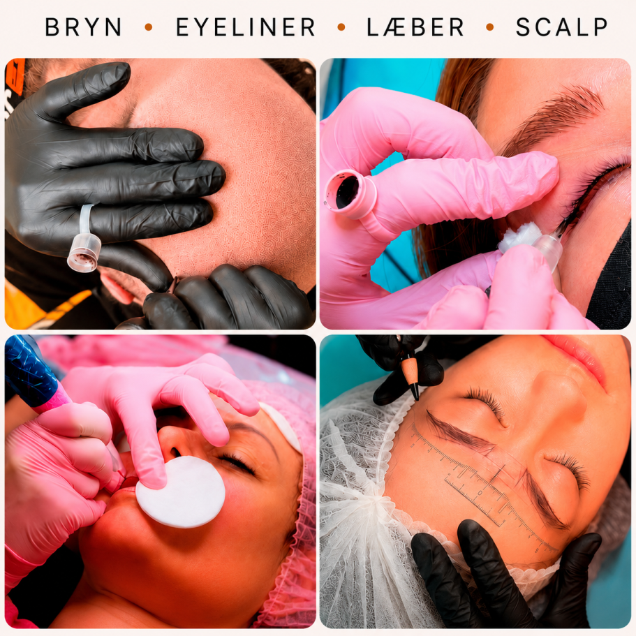 Permanent Makeup Grunduddannelse(L�geeksamineret og International CPD Certificeret)