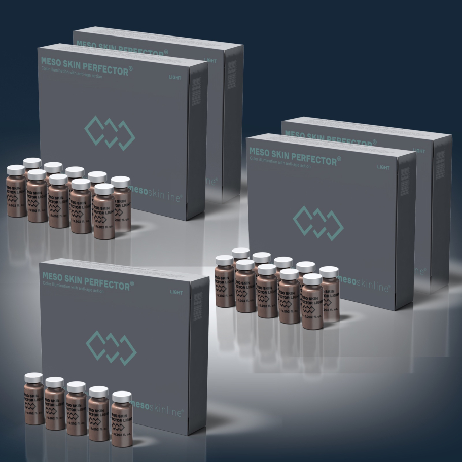MESO SKIN PERFECTOR STARTERPAKET (10 x Light, 10 x Natural, 5 x Medium  Fr 25 Behandlungen)