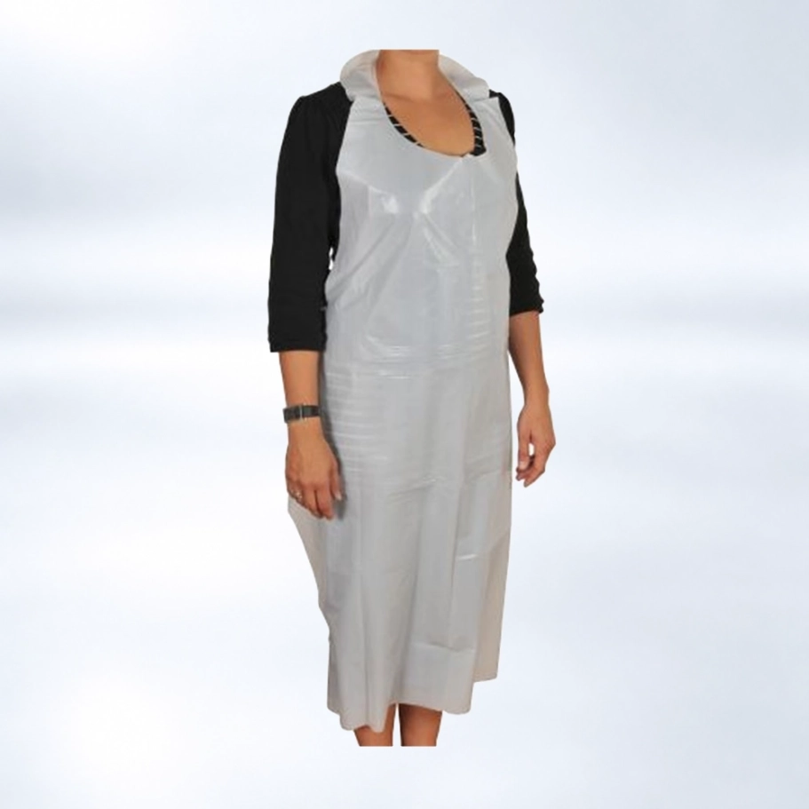 Disposable apron in PE. (25 pieces.)
