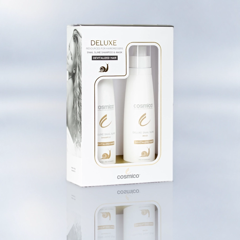 DELUXE SNAIL SLIME SHAMPOO &amp; MASK (Paquete de confort)