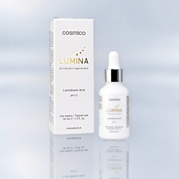 Lumina (Fugtgivende fluid gel, der genopretter hudens fornyelse for en glattere, mere str�lende hud)