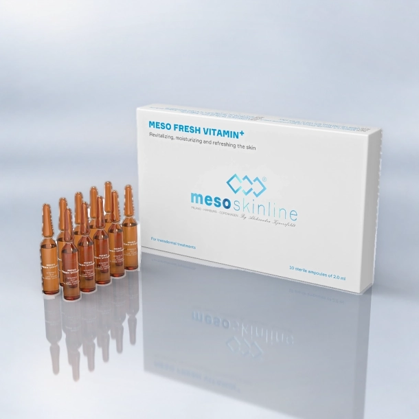 MESO FRESH VITAMIN+ (10 ampollas de 2,0 ml)