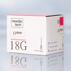 NEEDLETECH 18G - (13mm) Sterile hypodermic needle