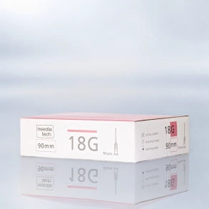 NEEDLETECH 18G - (90mm) Sterile hypodermic needle