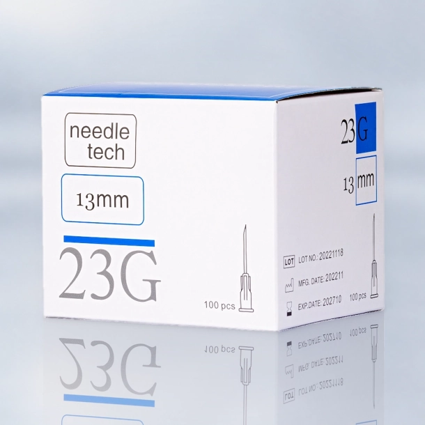 NEEDLETECH 23G - (13mm) Sterile hypodermic needle