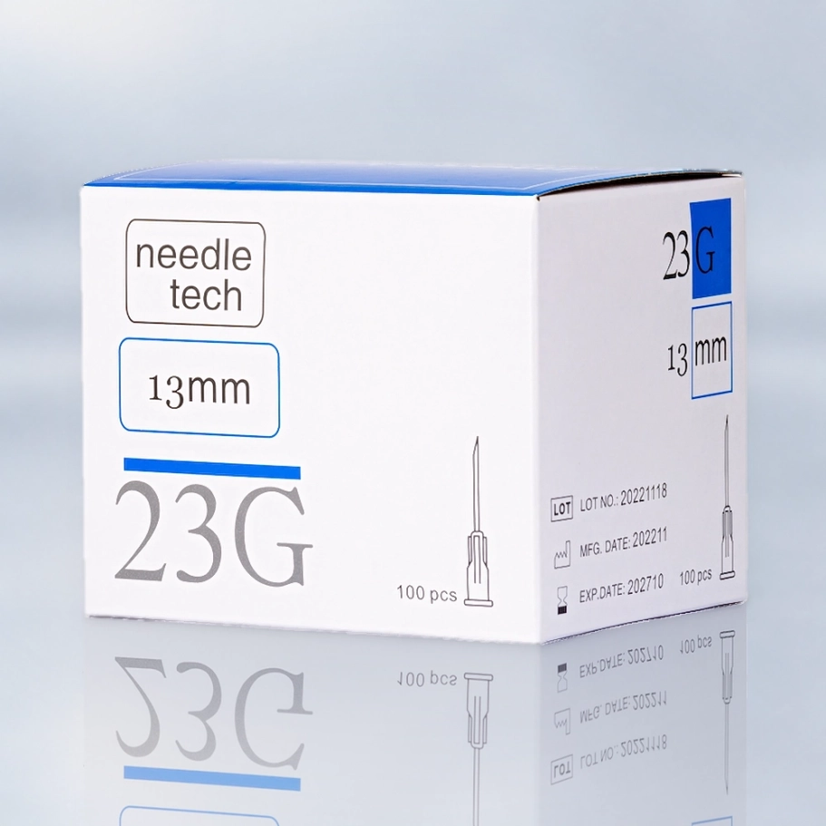 NEEDLETECH 23G - (13mm) Sterile hypodermic needle