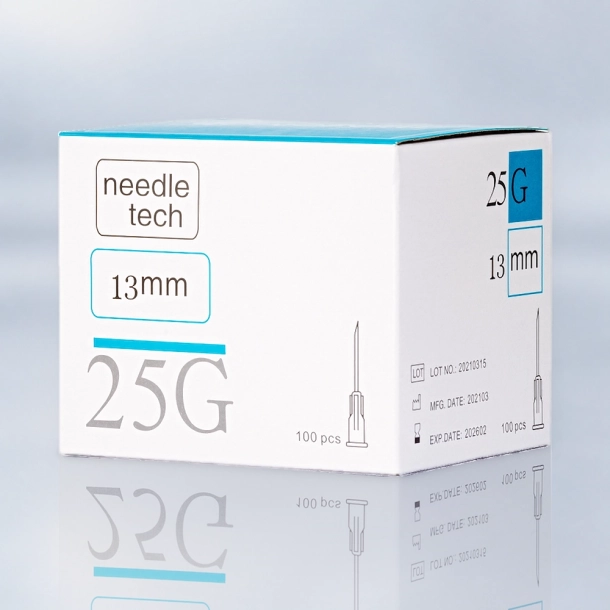 NEEDLETECH 25G - 100 (13mm) Sterile hypodermic needle
