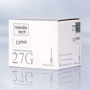 NEEDLETECH 27G - 100 (13mm) Sterile hypodermic needle
