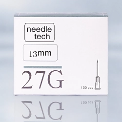 NEEDLETECH 27G - 100 (13mm) Sterile hypodermic needle