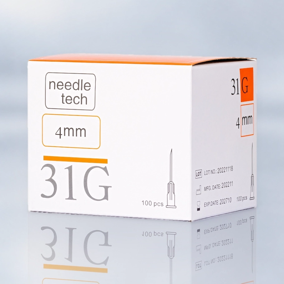 NEEDLETECH 31G - 100 (4mm) Sterile hypodermic needle