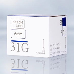 NEEDLETECH 31G - 100 (6mm) Sterile hypodermic needle